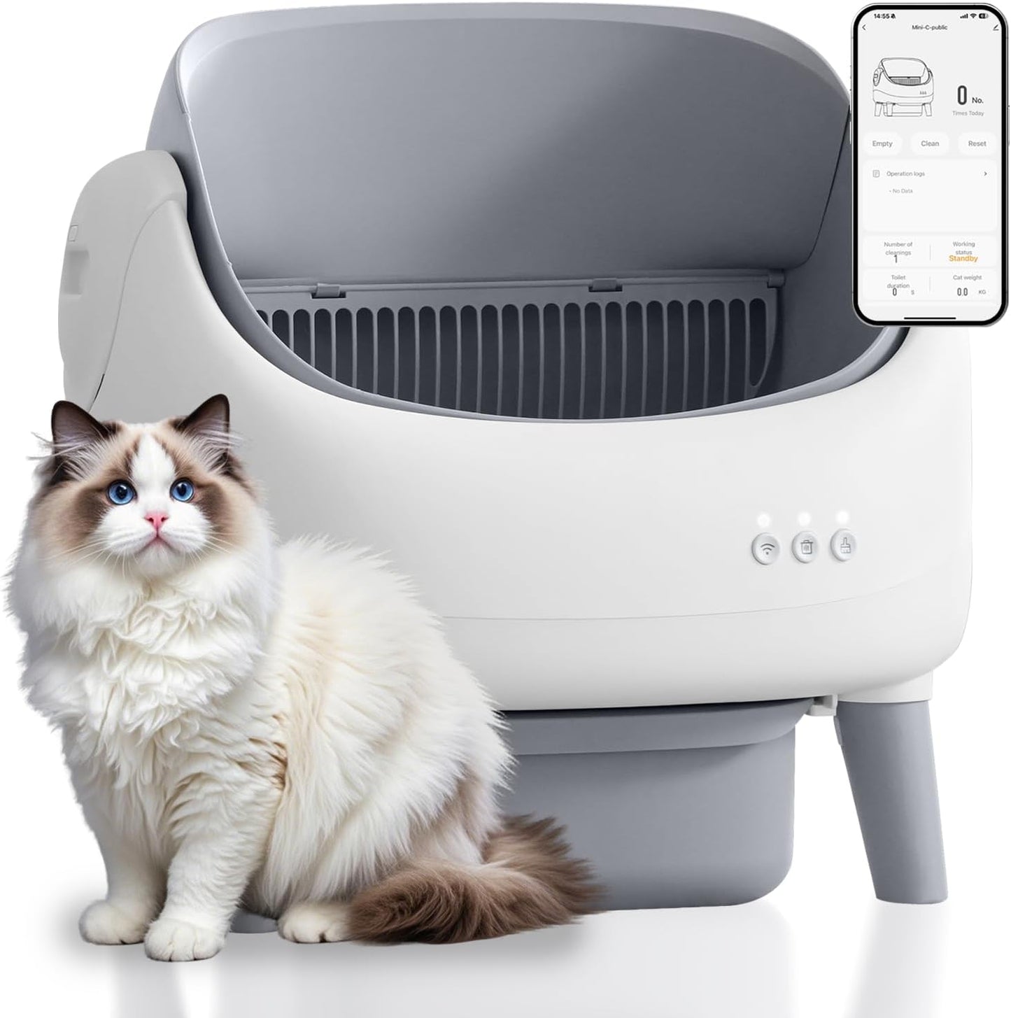 Self-Cleaning Cat Litter Box™